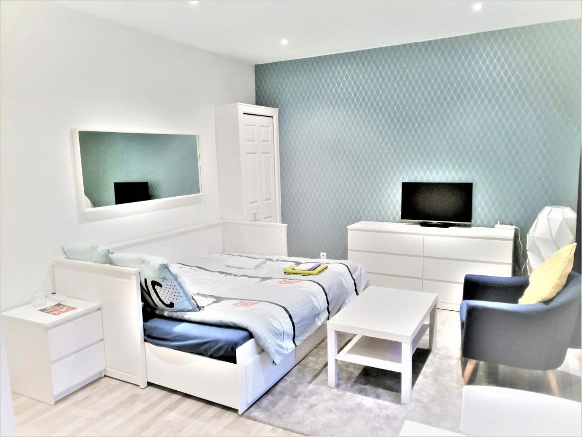 Appartement Proche Centre Ville, Gare Et Autoroute 默伦 外观 照片