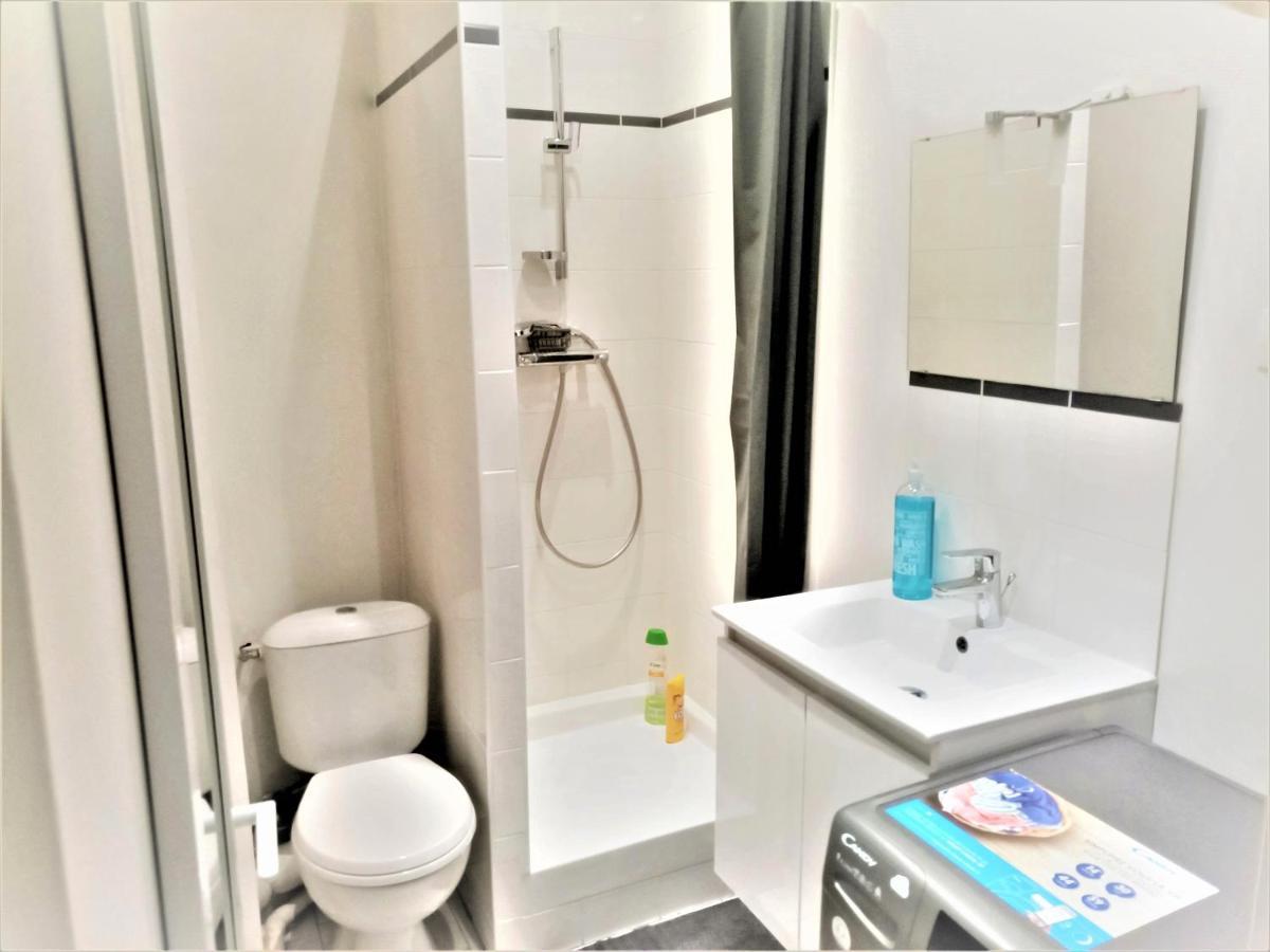 Appartement Proche Centre Ville, Gare Et Autoroute 默伦 外观 照片